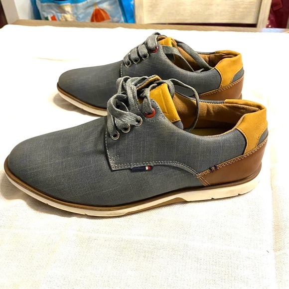 NWOT Journey + Crew dress shoe navy brown camel. SZ 8 main image 12